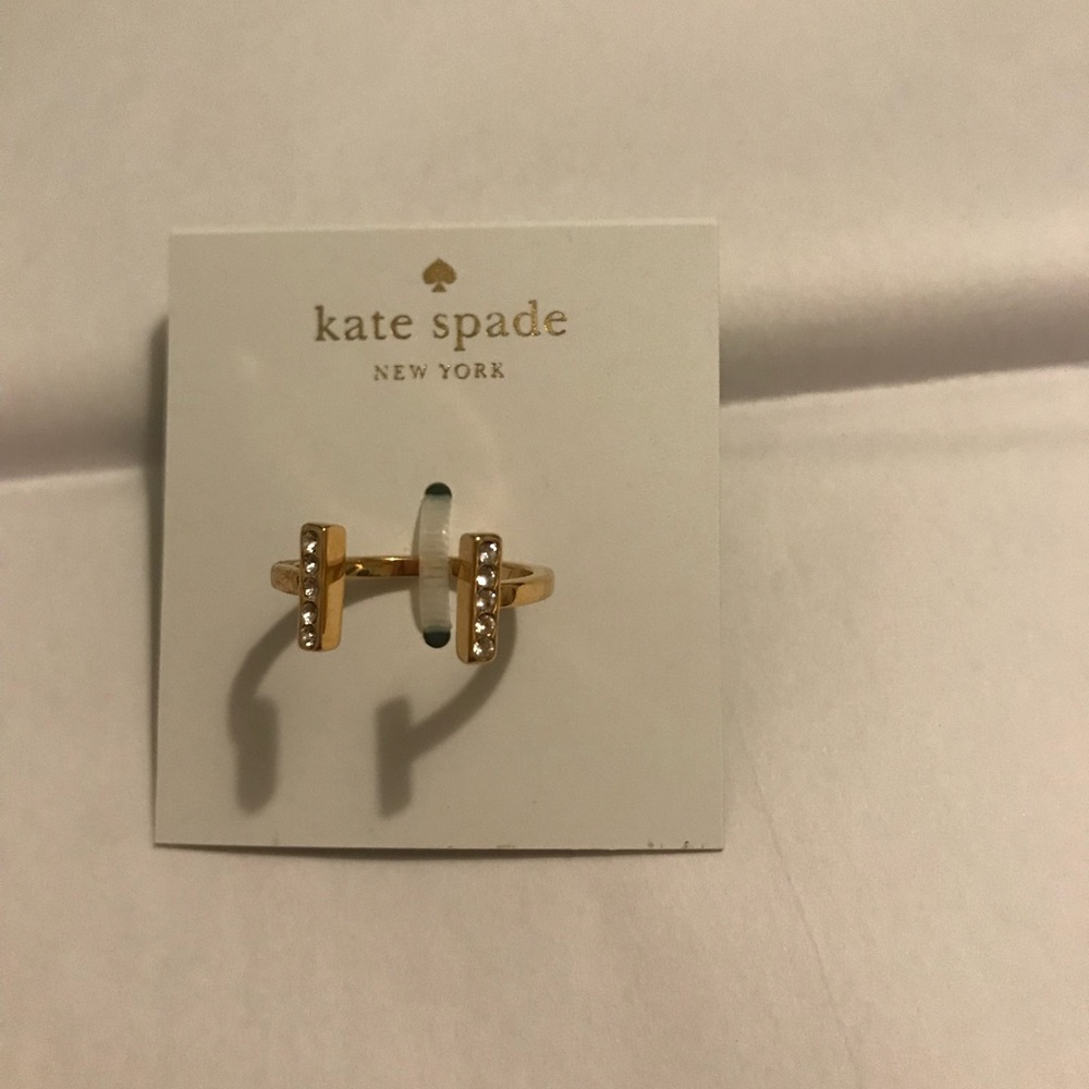 Kate Spade Dainty Sparklers ring - Picture 2 of 3
